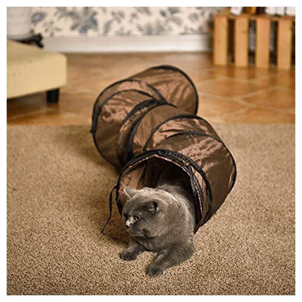 Cat Tunnel for Indoor Cats Interactive, Rabbit Tunnel Toys, Pet Toys Play Tunnels for Cats Kittens Rabbits Puppies — image 5