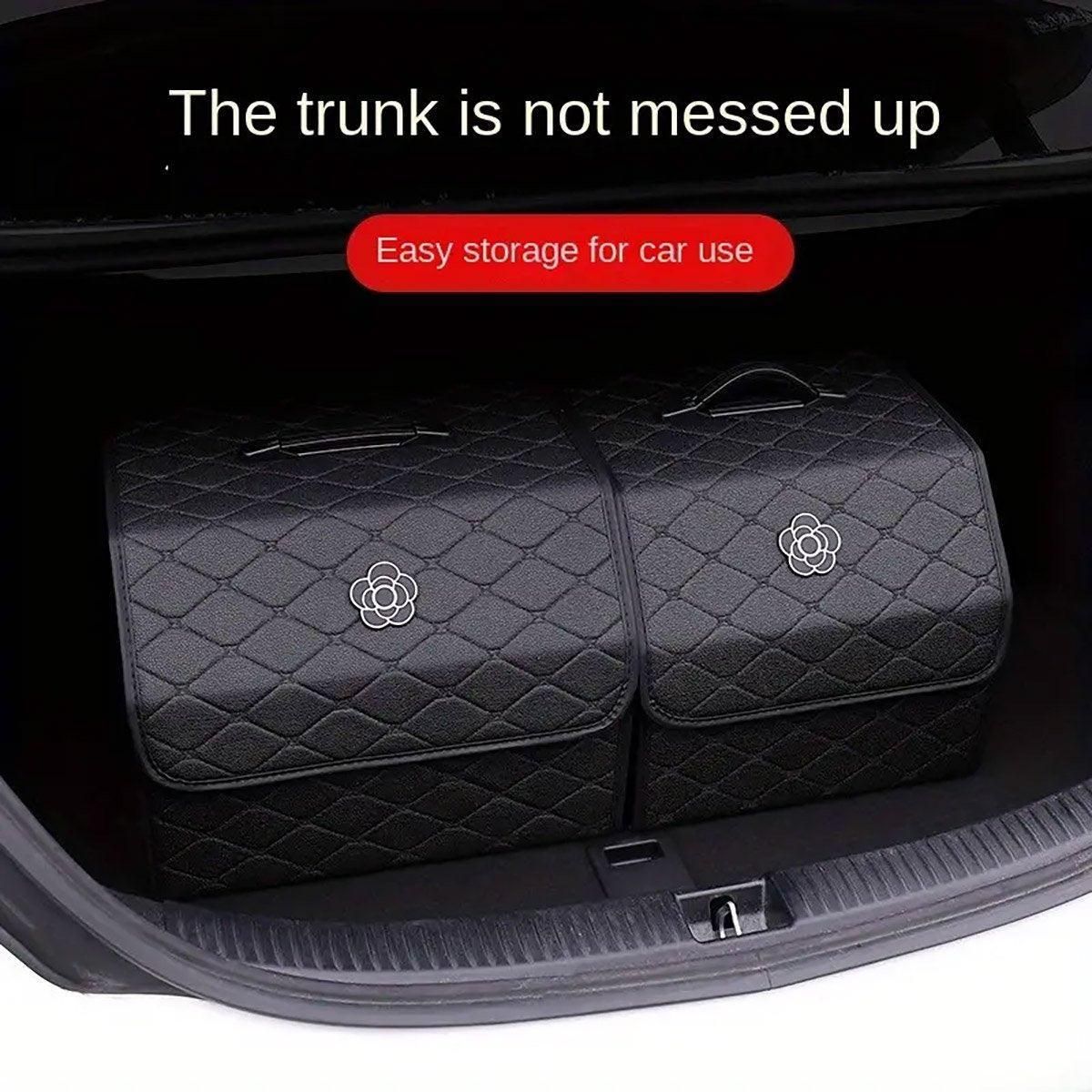 Multifunctional Car Boot Organiser Storage Bag for Easy Vehicle Organization - Small — image 6
