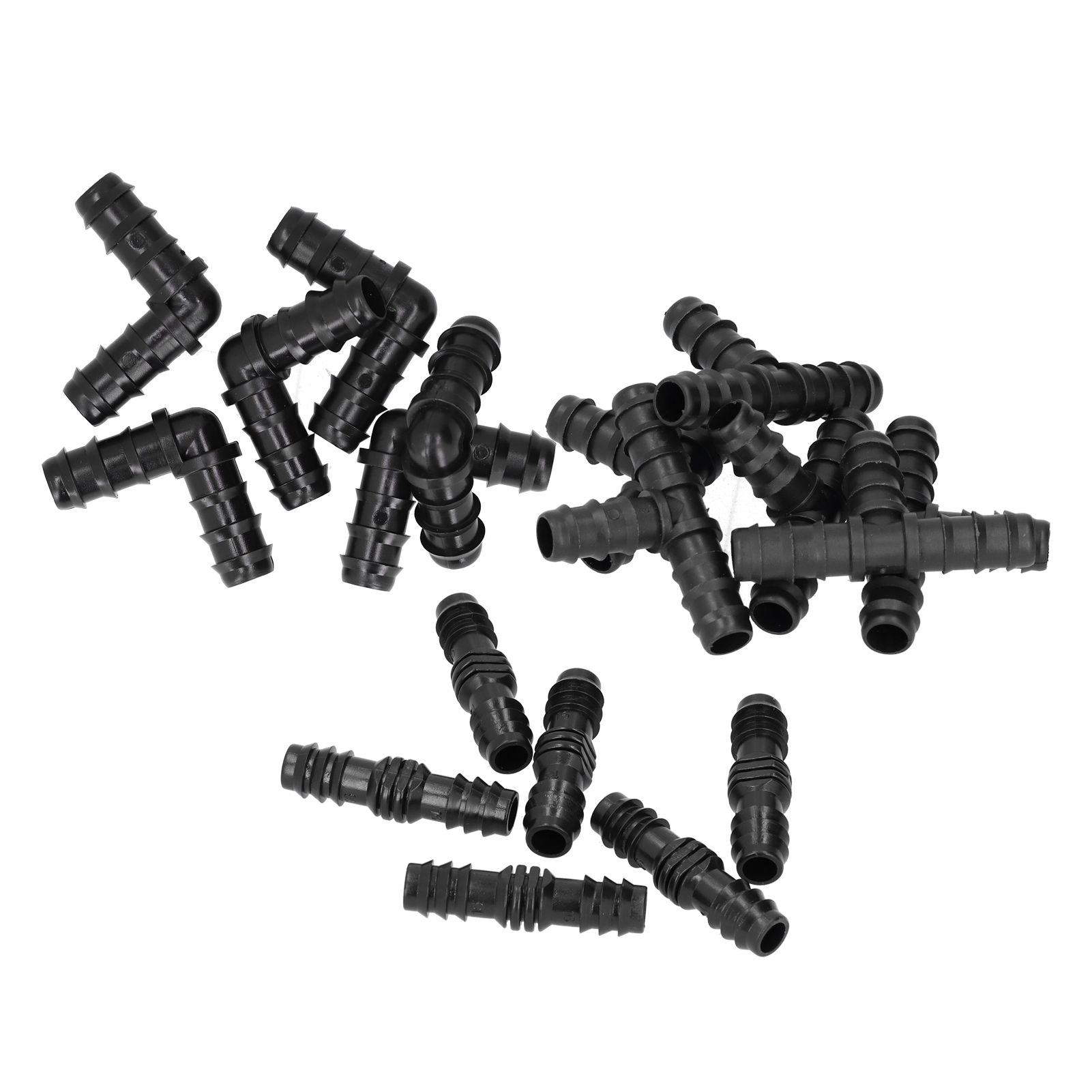 18Pcs/Set Hose Connector Drip Irrigation System Garden 1/2 Hose Drip Irrigation Accessories — image 6