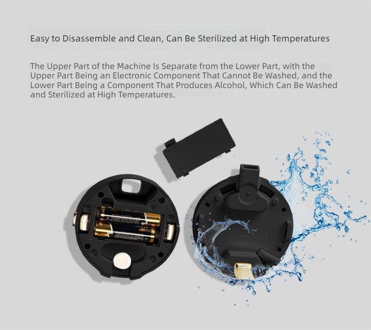Portable Ultrasonic Beer Foam Maker - Clip-On Canned Beer Dispenser for Creamy Head - Battery Operated Bar Accessory — image 5