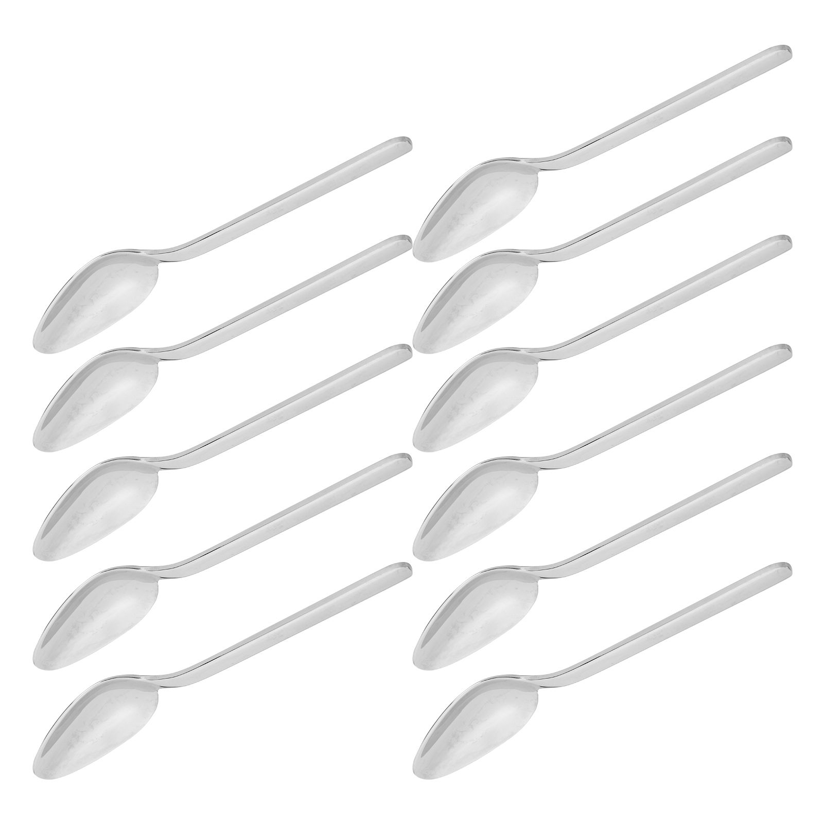 12Pcs Thickened Coffee Spoon 316 Stainless Steel Mirror Polishing Dessert Spoon Gift SetJ13421/04 — image 6