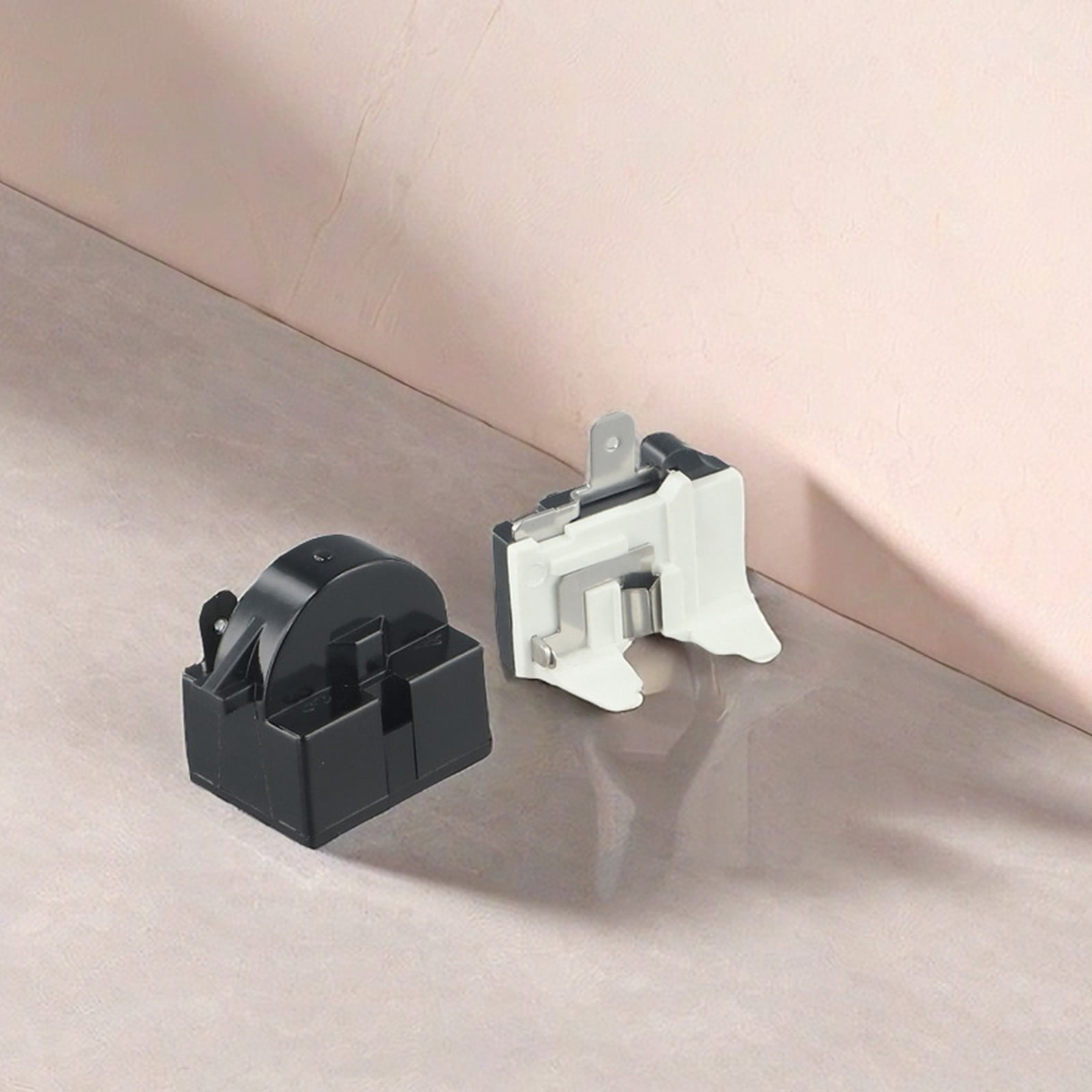 Refrigerator Ptc Starter Relay Replacement 2 Pins Compressor Overload Protector 1Pin-12Ohm+1/2Hp — image 6