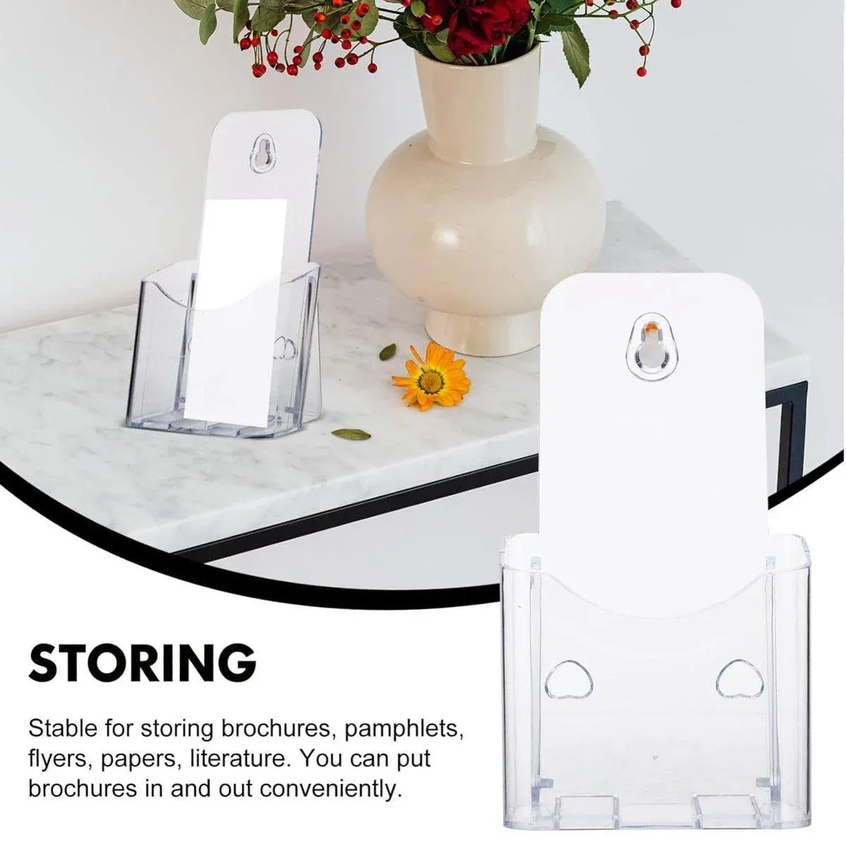 2pcs A6 Promotional Catalogue Racks Display Racks Information Holders Set โ image 6