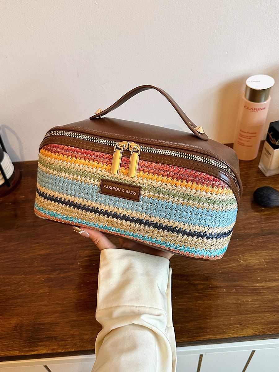 PU Large Capacity, Your Perfect Travel Companion — Stylish & Versatile Three-Dimensional Makeup Bag./Xiaocaige — image 2