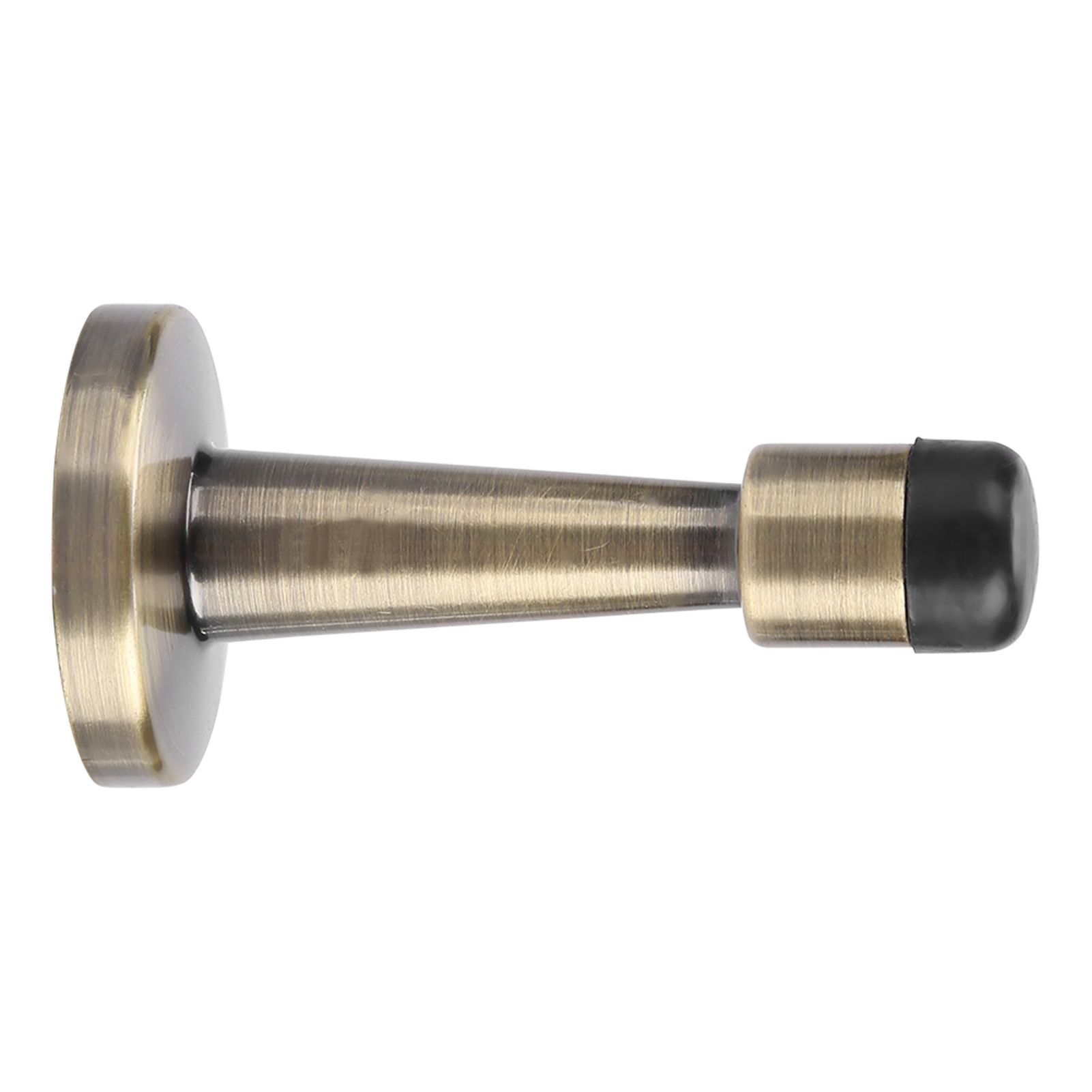 Zinc Alloy Rubber Anti Collision Door Stopper Holder Home Hotel Office Accessory (Bronze) โ image 4