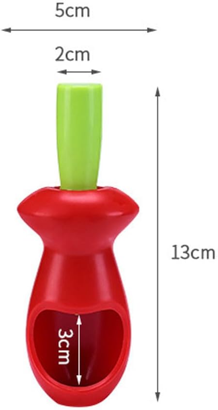 Cherry and Olive Pitter with Splatter Protection for Clean Work - Handy Kitchen Tool — image 2