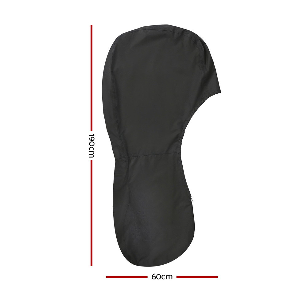 Seamanship Full Outboard Boat Motor Engine Cover Dust Rain Protection 100hp -150hp 600D Black โ image 2