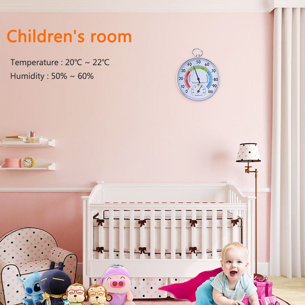 Thermometer and Hygrometer - Ideal Greenhouse Thermometer and Humidity Meter To Monitor Maximum and Minimum Temperatures and Humidity Easily Wall Mounted — image 4
