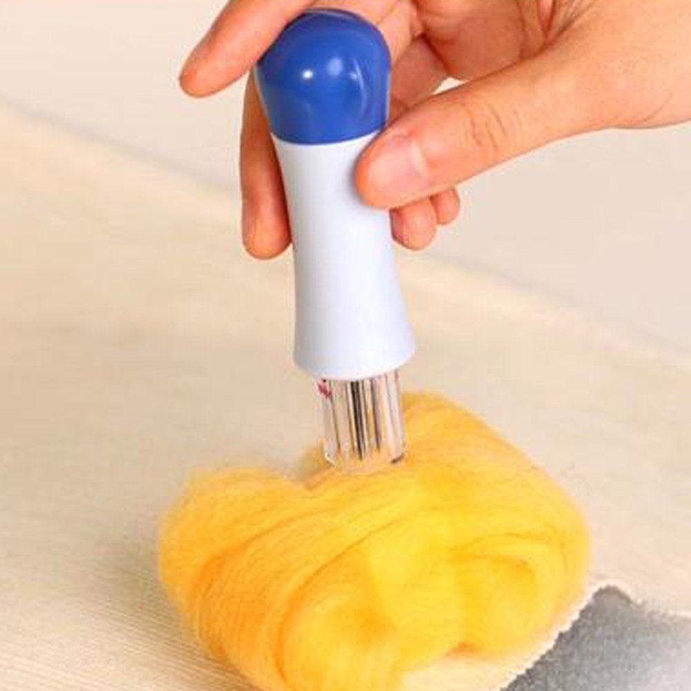7 Barbed Needles, Wool Needle Felting Accessories for DIY Patchwork Wool Crafts Making Felt Patterns โ image 4