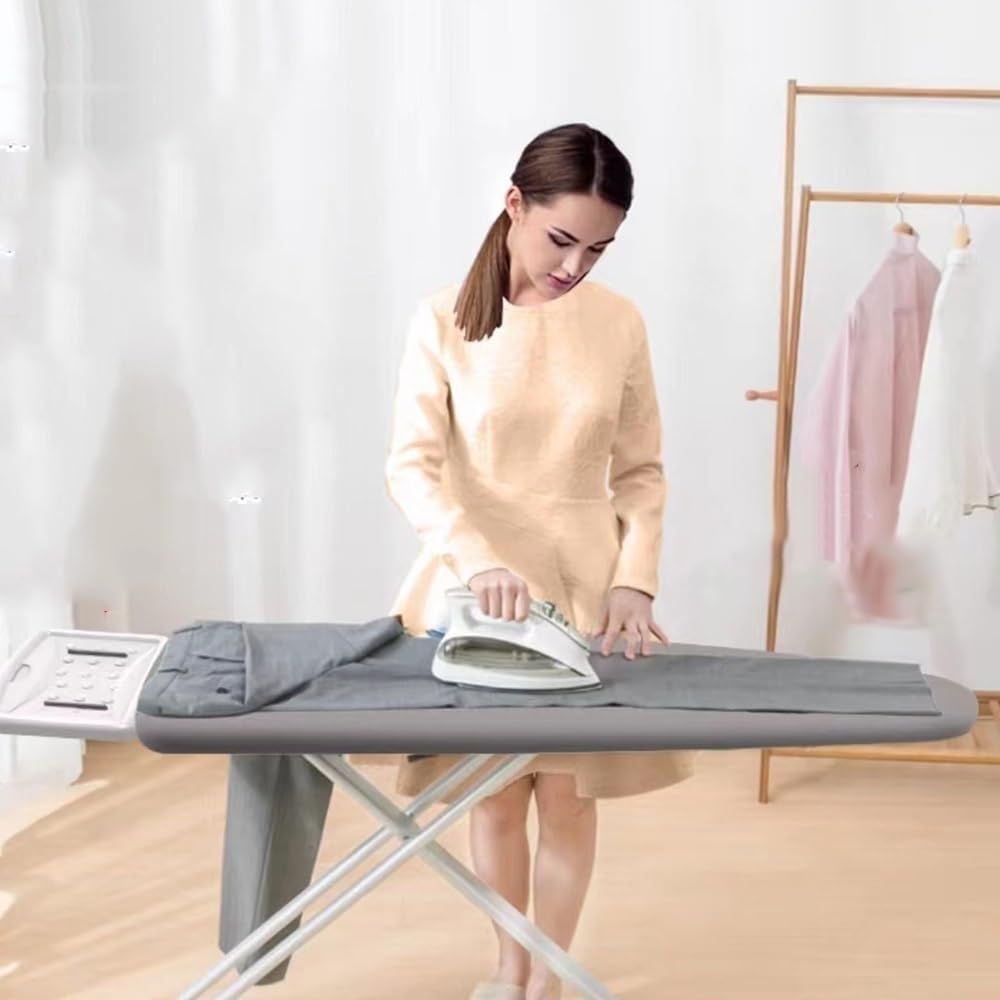 Ironing Board Cover 12x36 Small Iron Board Cover with Padding Grey Scorch and Stain Resistant Cotton Ironing Covers (Color: Grey, Size โ image 2