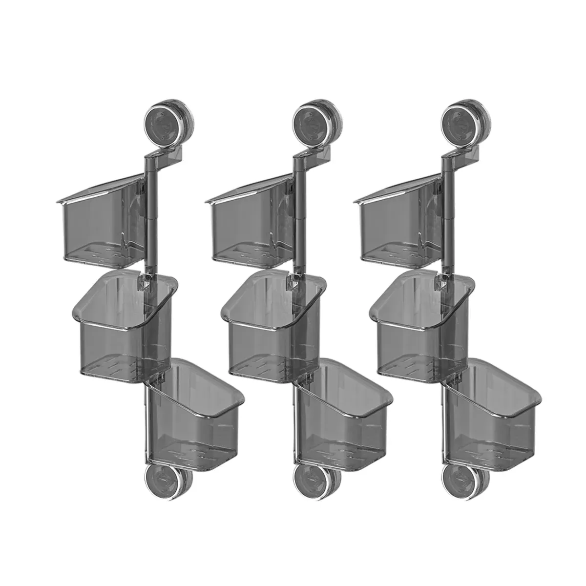 3PCS Wall-Mounted Spice Storage Box 180-Degree Rotatable Removable Design โ image 2