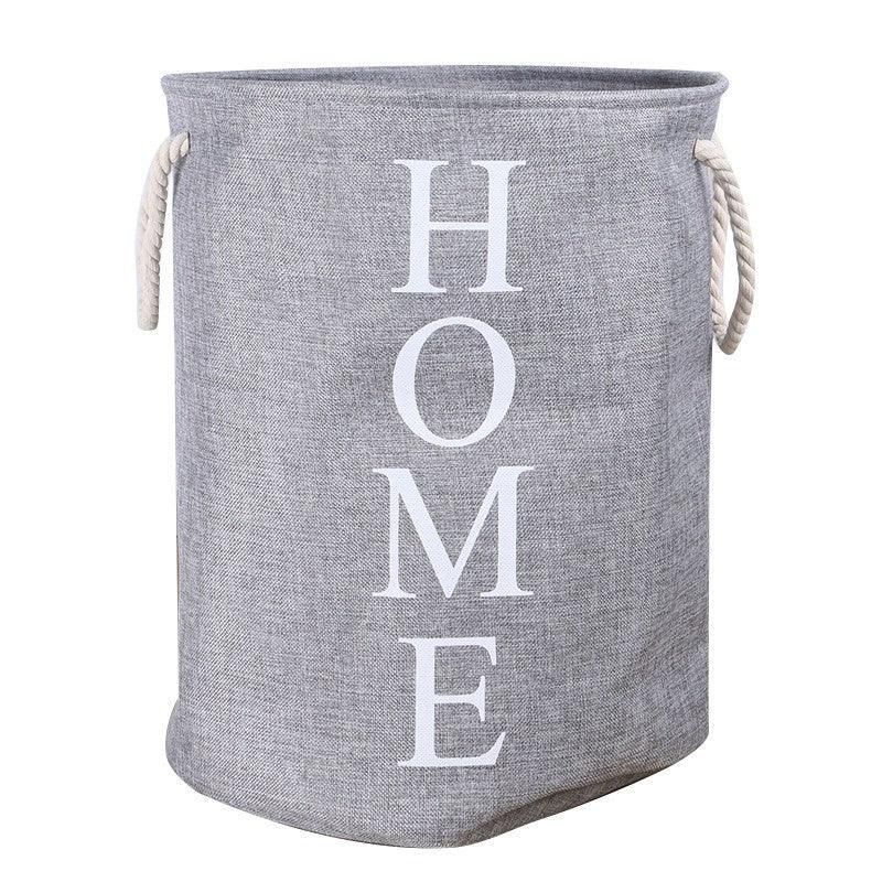 60L Large Foldable Laundry Washing Clothes Storage Hamper Basket Bin Organiser — image 2