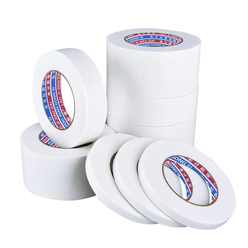 Double Sided White PE Foam Sticky Tape Mounting DIY Craft Strong Adhesive 2.5m - 10mm*2.5m โ image 3