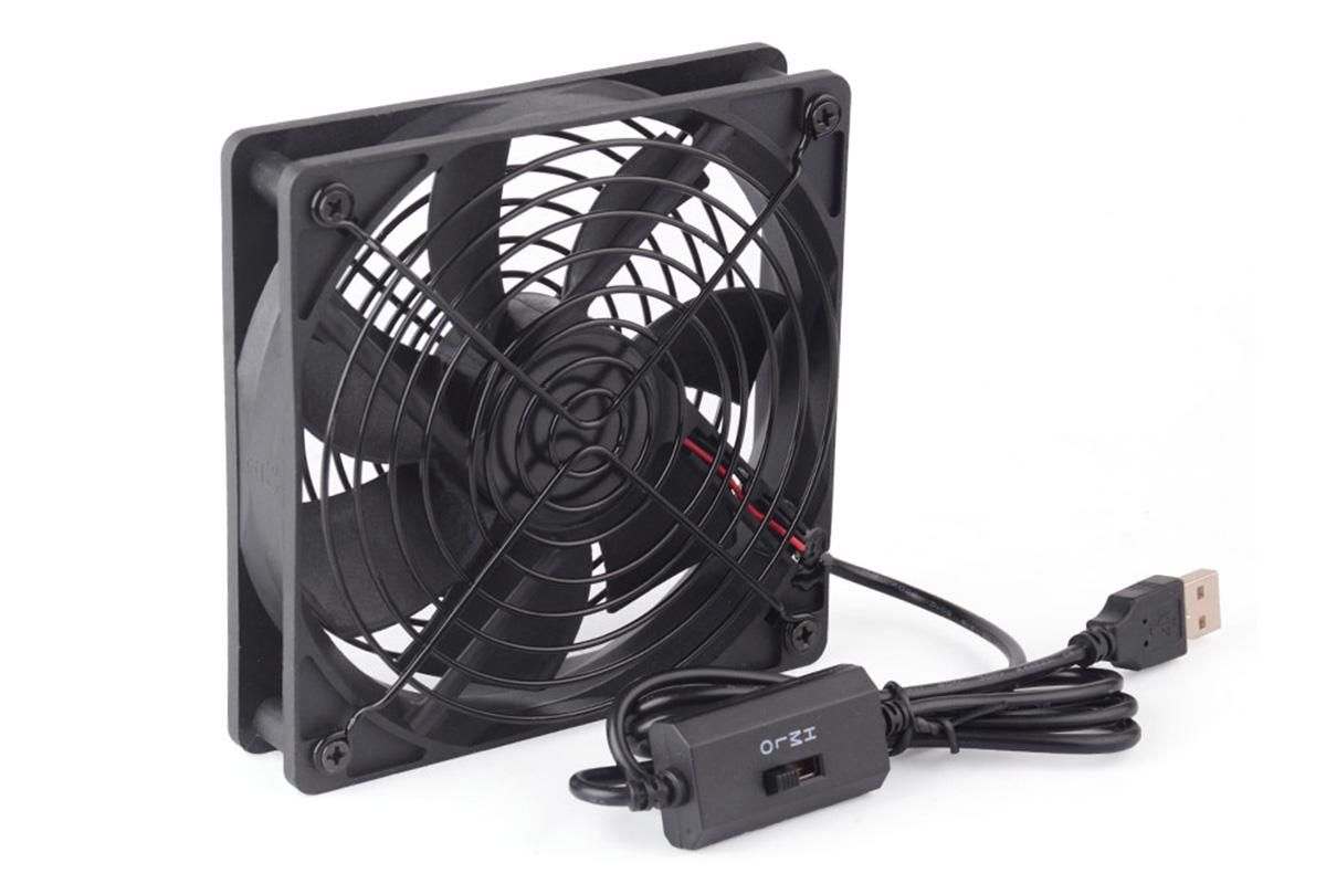 USB Cooling Fan with Speed Controller for Computer Case PC CPU Case DC 5V Office Use โ image 3