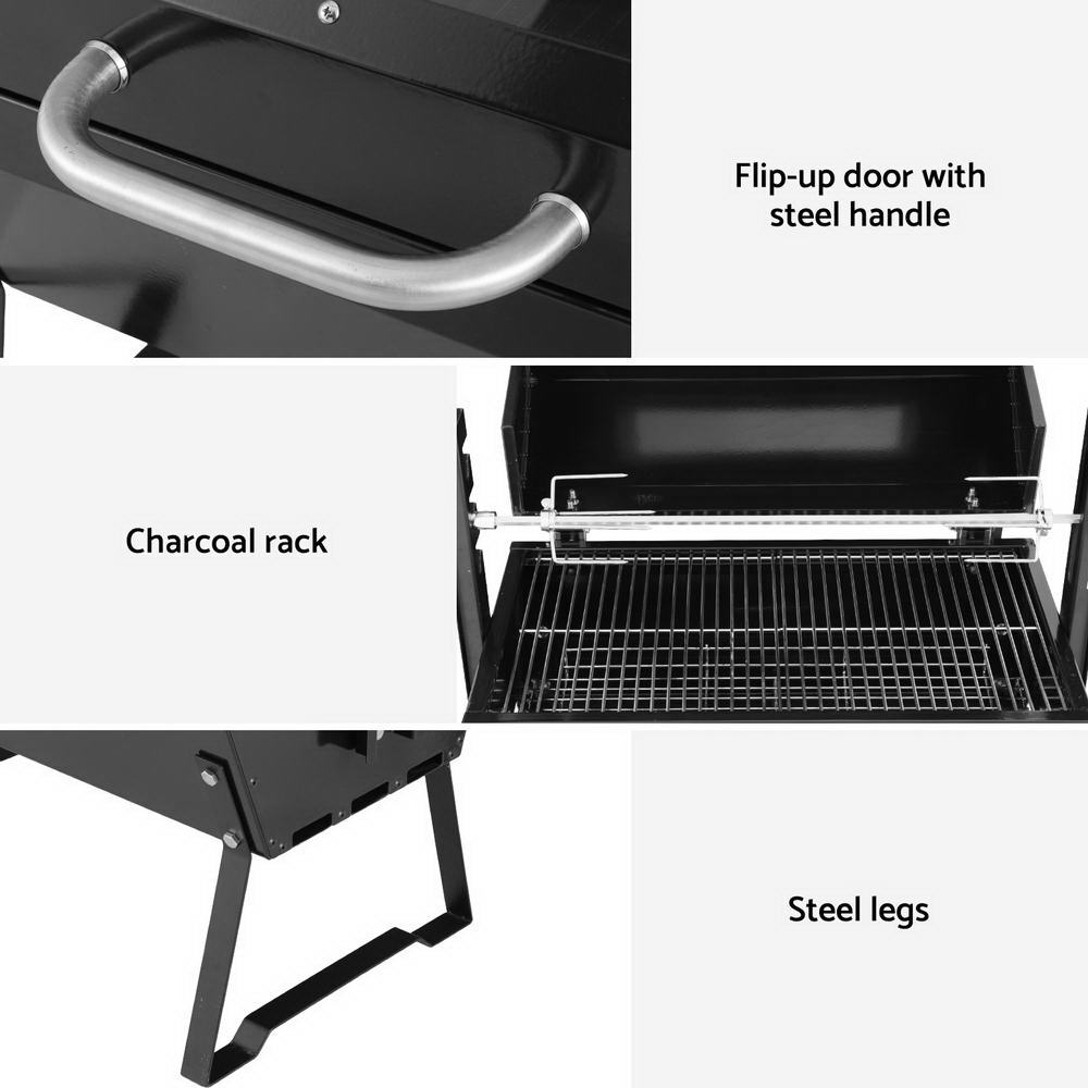 Grillz BBQ Grill Charcoal Electric Smoker Roaster — image 6