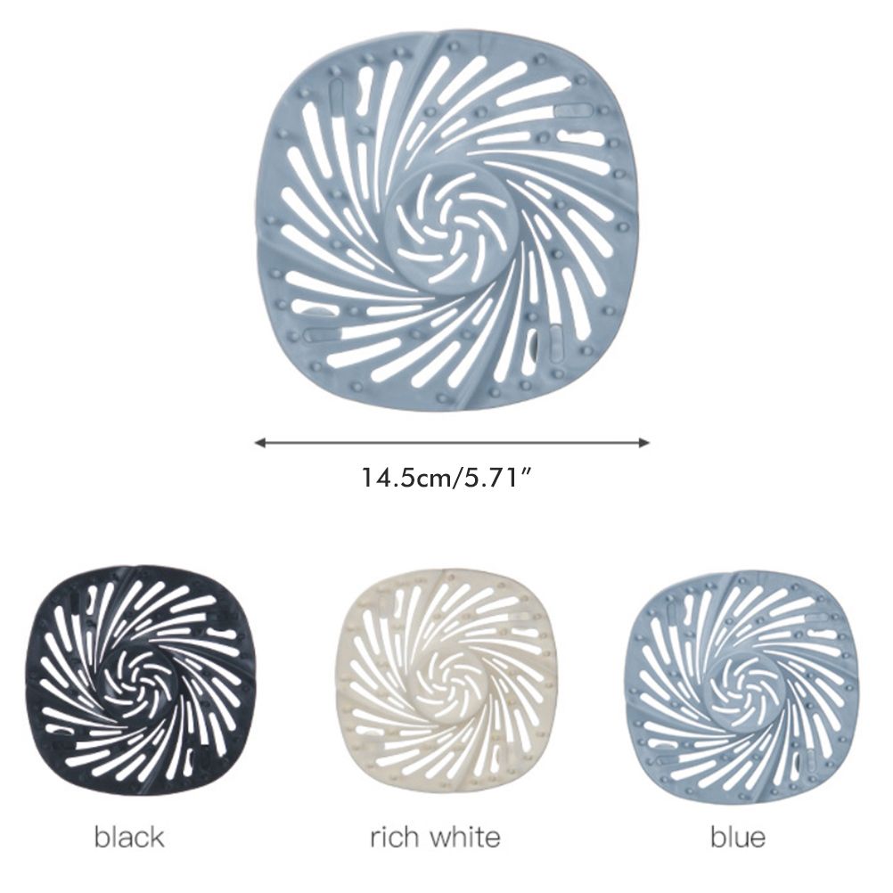Hair Drain Catcher Shower Drain Cover Hair Stopper with Suction Cup for Bathroom Bathtub Kitchen โ image 2