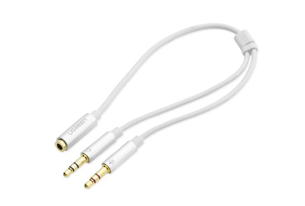 UGREEN 3.5mm Female to 2mm male audio cable - White (20897) — image 3