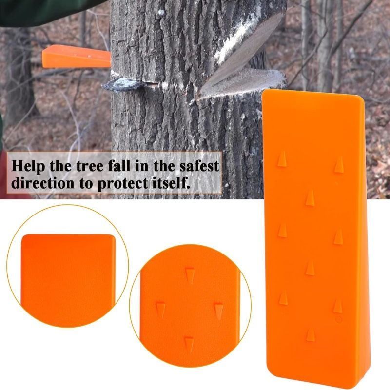 10 Inch Plastic Log Felling Wedges 2Pcs Farm Garden Tree Cutting Tool — image 6