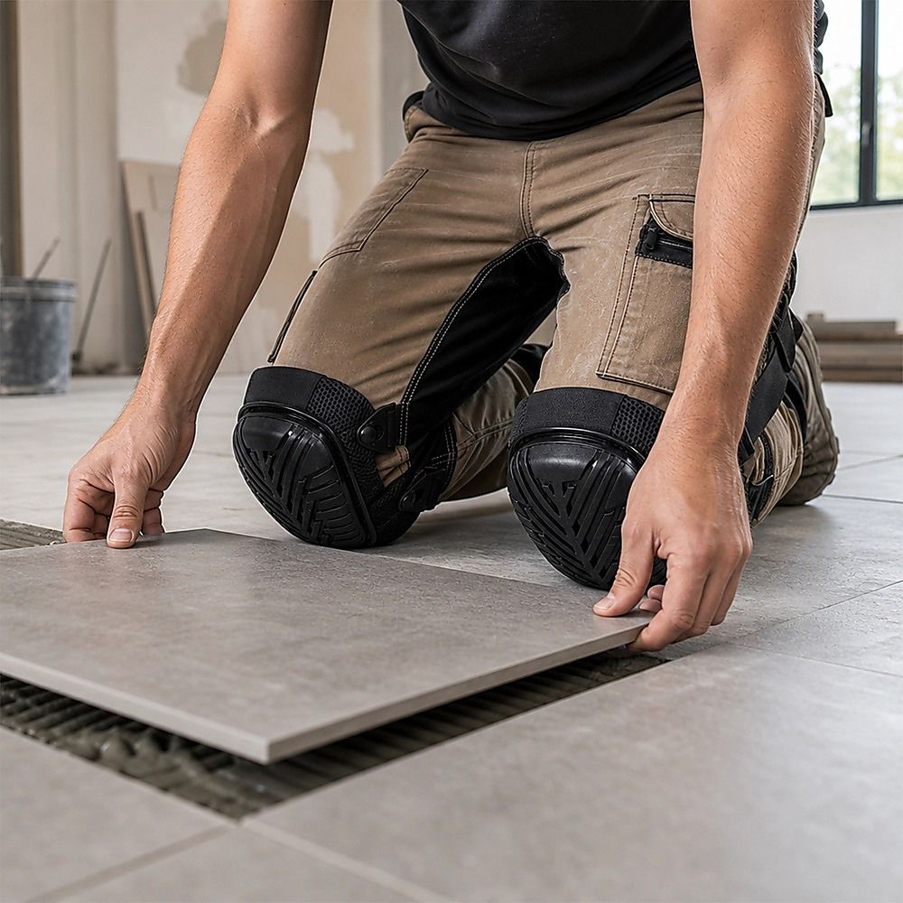 Heavy Duty Work Knee Pads – Construction Safety Pads with Soft Foam & Gel Cushion for All-Day Comfort — image 2