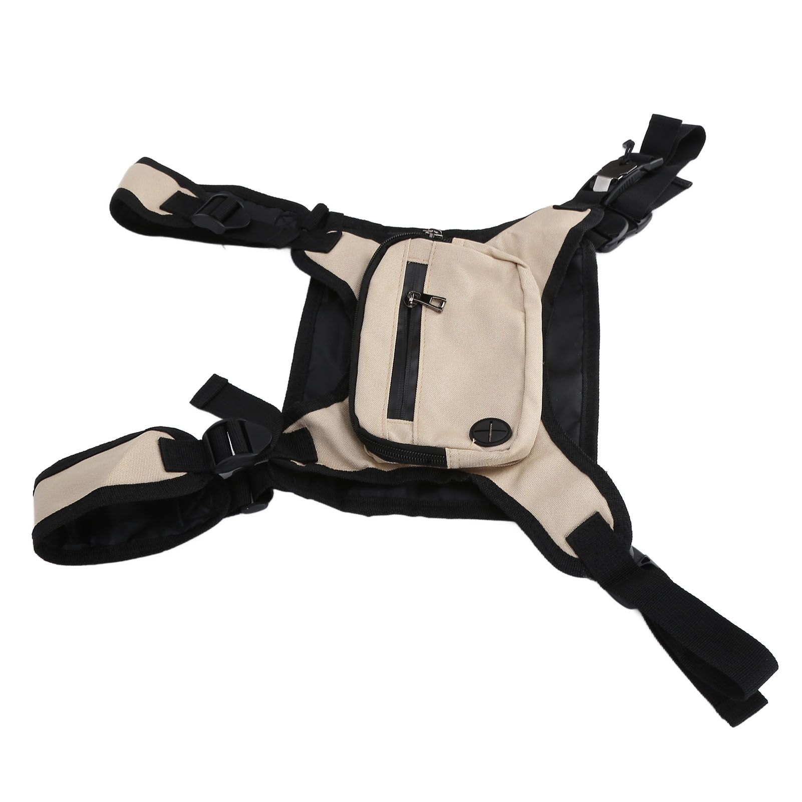 Outdoor Gardening Bag Running Backpack Vest Bag Storage Bag for Man Woman RunningKhaki — image 6