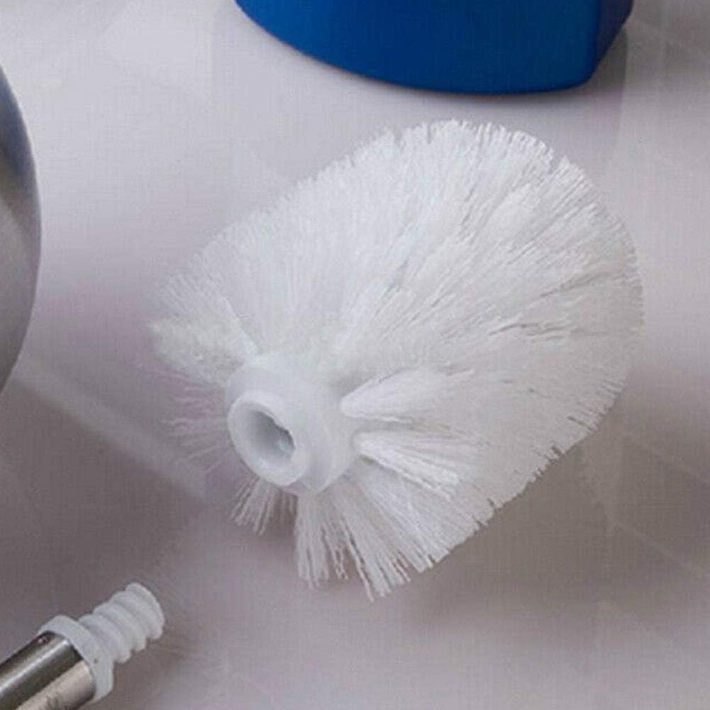 2pcs Toilet Bowl Brush Replacement Head, Universal Toilet Brush Head, Plastic Replacement Toilet Bowl Brush Head, Hotel Home Cleaning Tool Fit for Most of — image 2