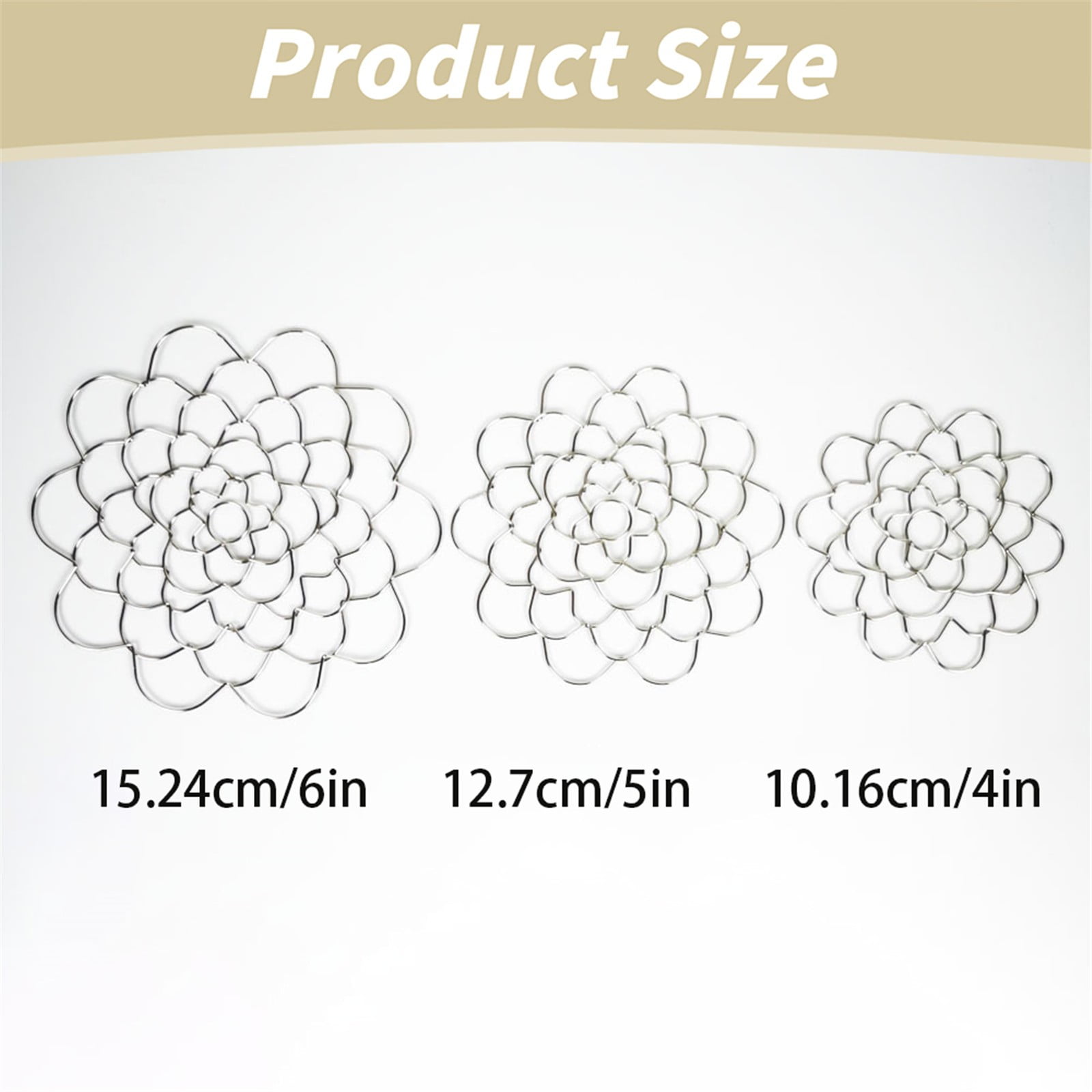 Stainless Steel Flower Arranger Frog, Round Floral Stem Holder Grid for Vases Bouquets and Flower Arranging, Silver, 4 in — image 3