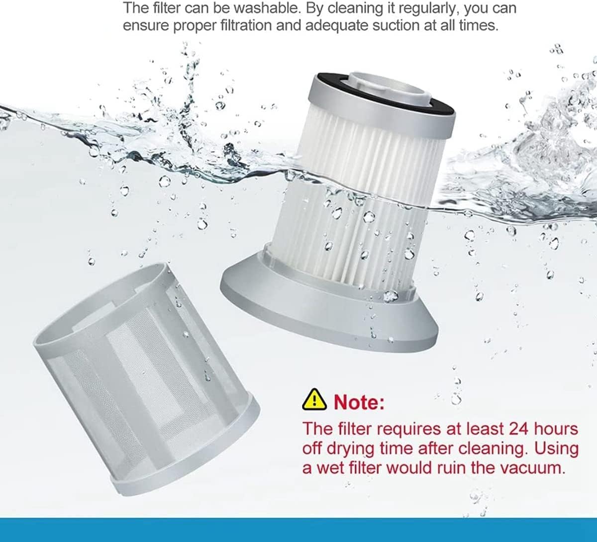 Replacement Filters Compatible With Bissell 2156A, 1665, 16652, 1665W Zing Vacuum-Cleaner, Replace 1613056, 2-Pack — image 3