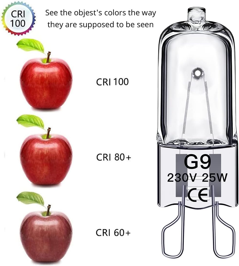 G9 halogen bulbs 25w 230v 10-pack โ image 3