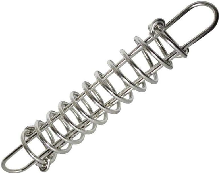 Stainless Steel Boat Mooring Spring Shock Absorber Ruck Damper snubbers 6mm x 320mm — image 4