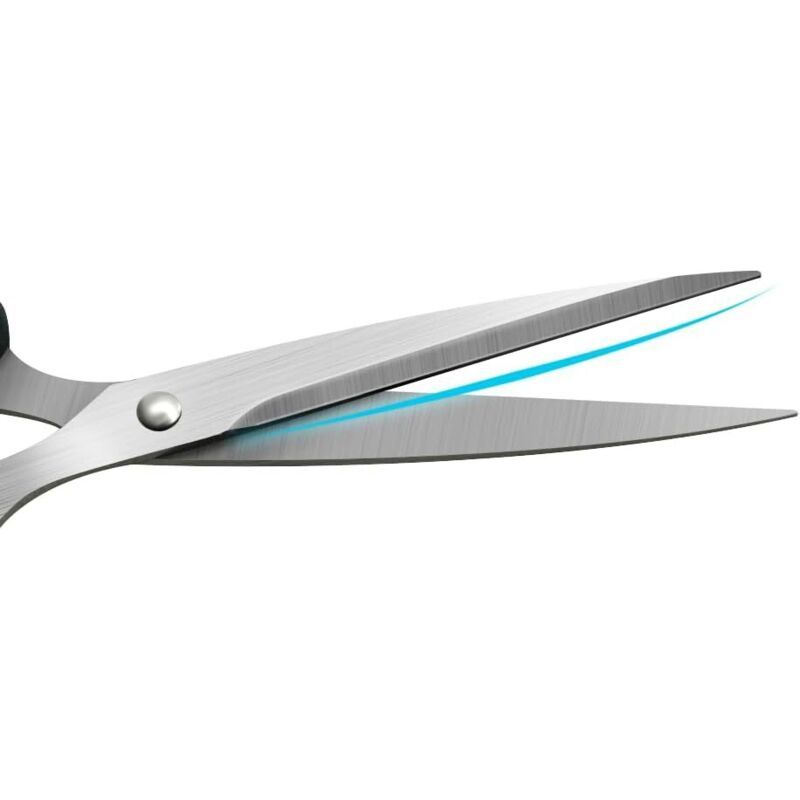 6 Pcs Multi Pointed Tips Medium Trimming Purpose Scissors Suitable for Home Office and School Comfortable Handles, 14 X 6.5 cm, 6.5 cm โ image 2