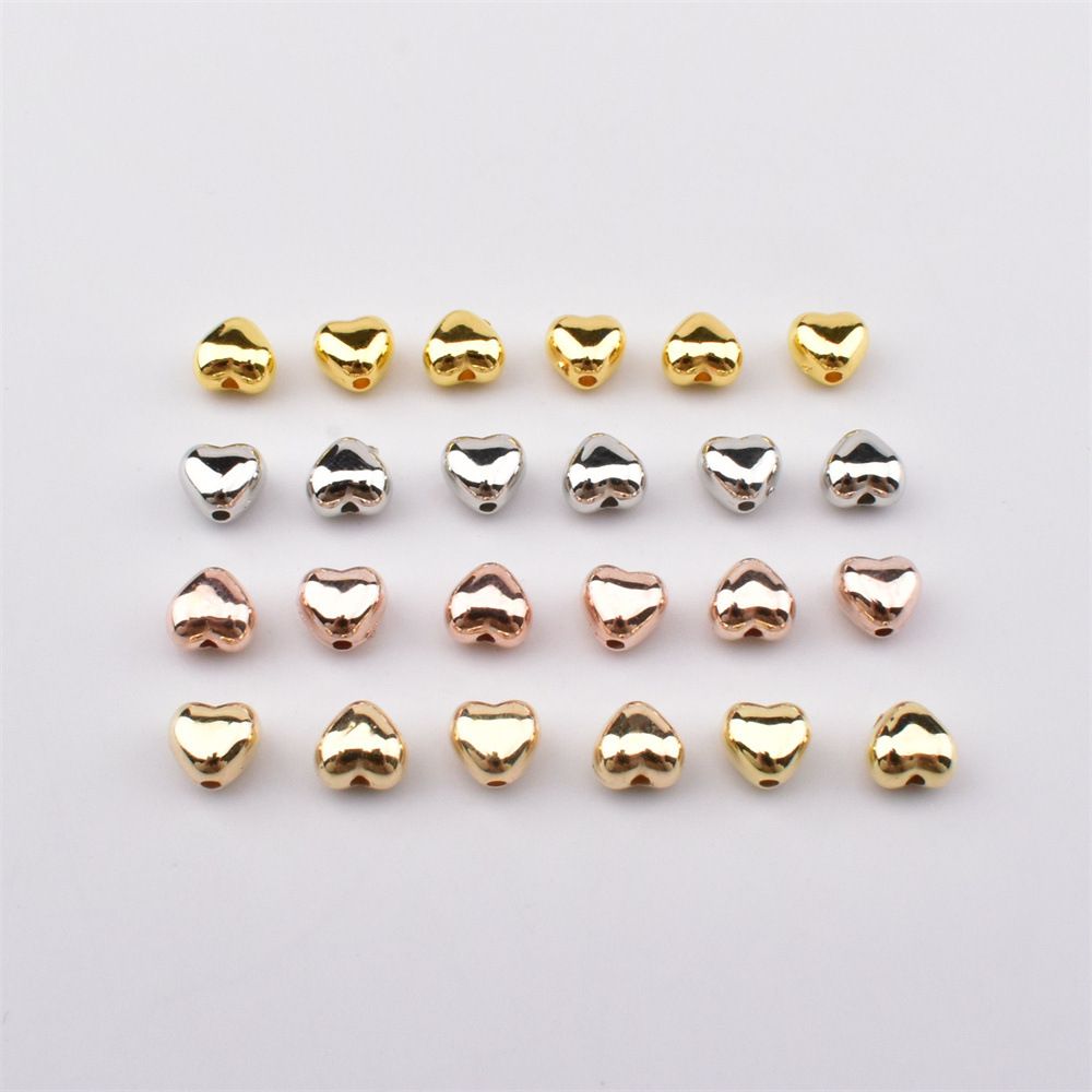 4set 320 pcs Loose Bead Heart CCB Beads Bead Needlework Spacer Bead for Jewelry Findings (not Metal) โ image 2