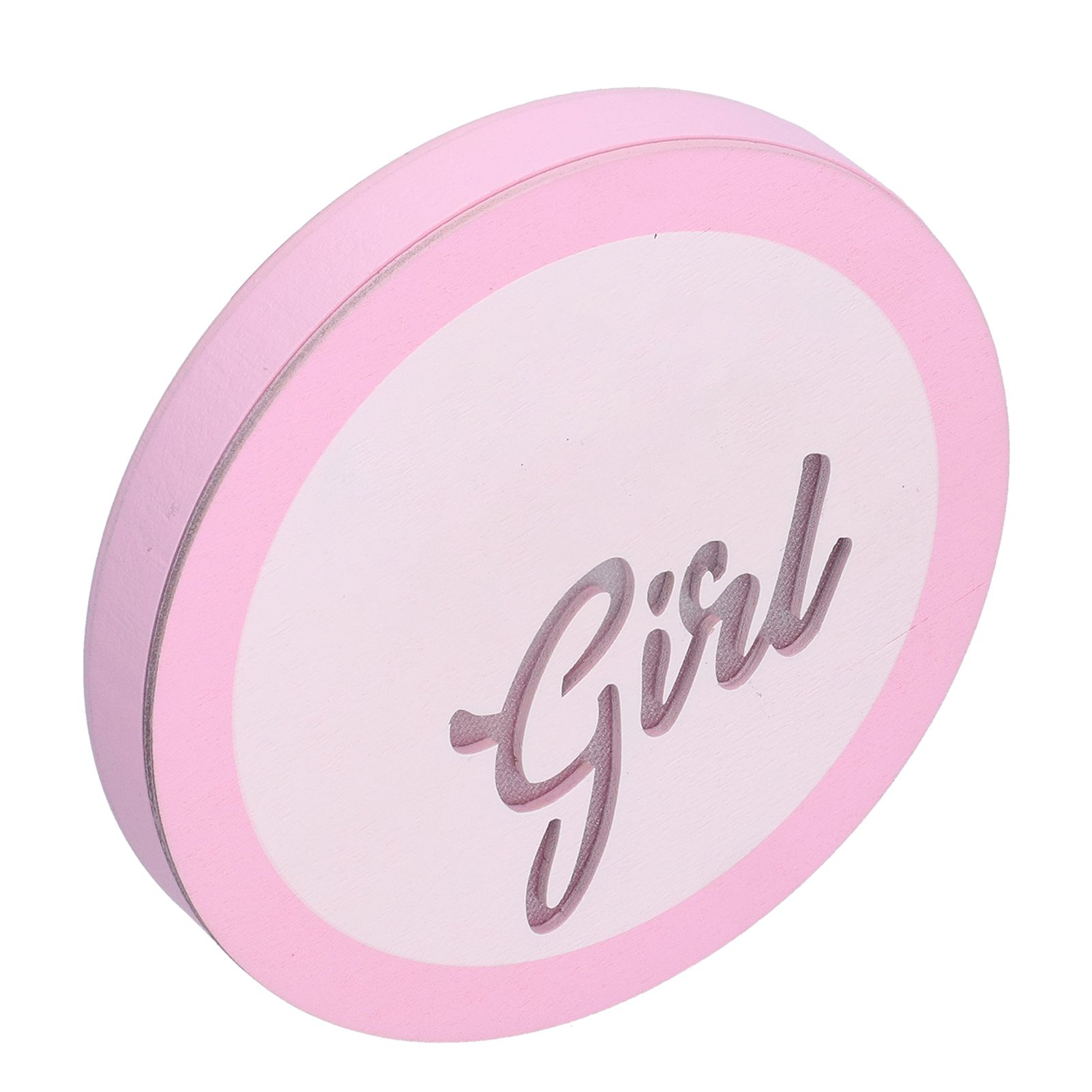Wooden Baby Shower Sign Premium Boxwood Bright Color Safe Nontoxic Durable Wooden LED Baby Party — image 3