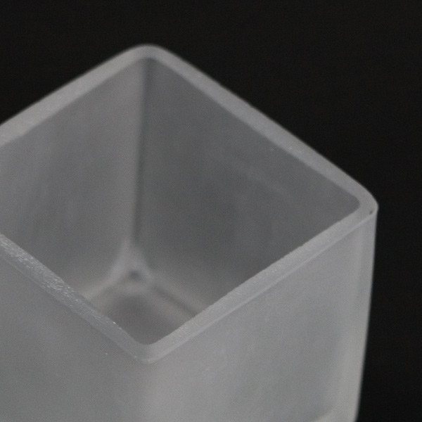 10 Pack Square Cube Frosted Glass 5cm Tealight Candle Holder Festival Decor Wedding Propose Parties Holiday and Home Decor — image 5
