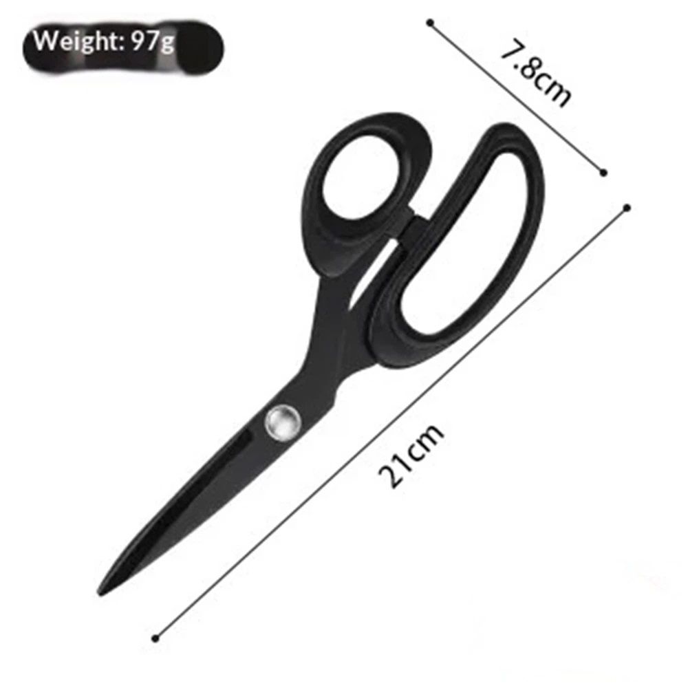 2 pack Left-Handed Scissors for Adults, 8 Inch Coating with high carbon steel Blade, for Dressmaking, Leather Professional Sewing Fabric, Crafting and Home — image 3