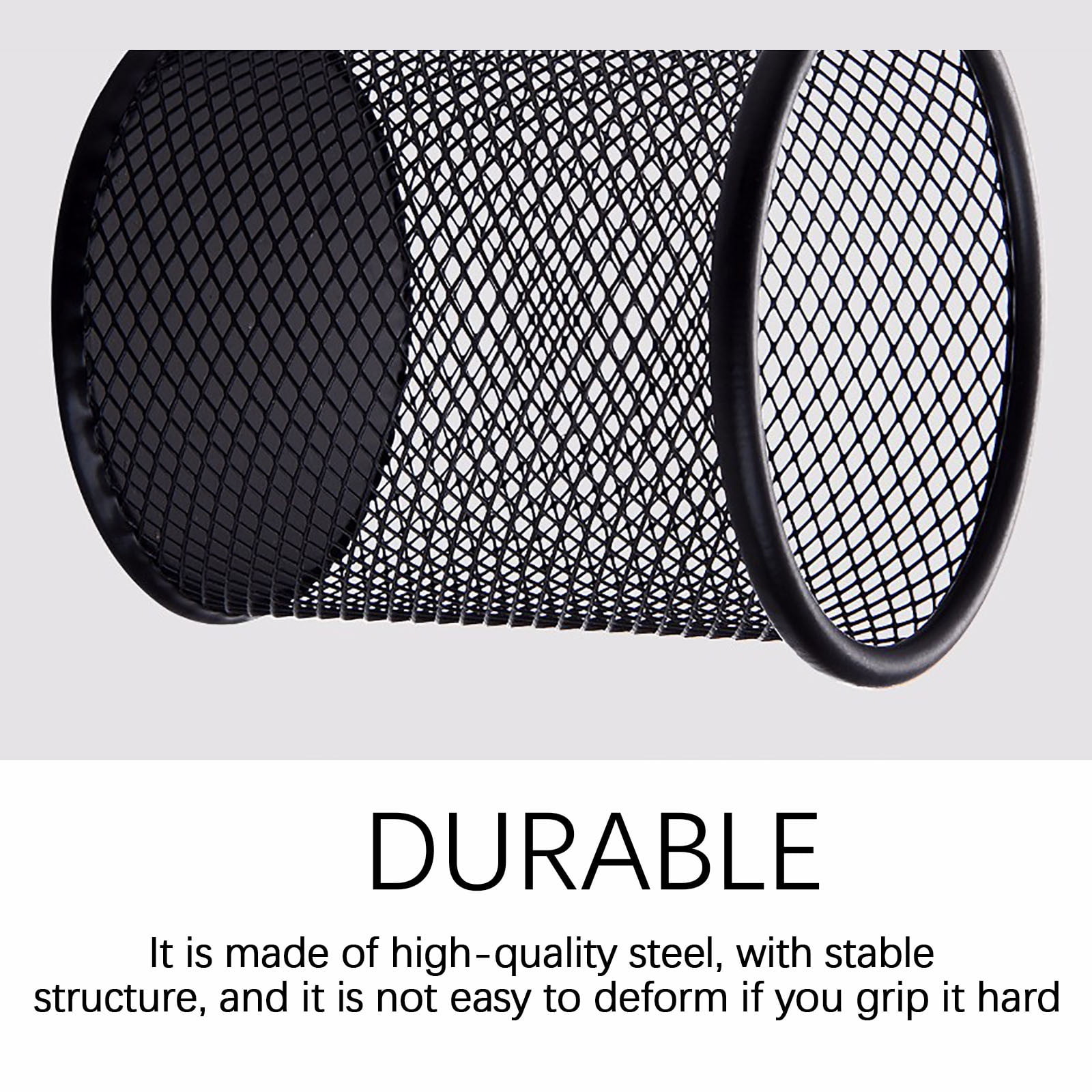 Pen Holder Mesh Pencil Holder Metal Pencil Holders Pen Organizer for Desk Office Pencil Holders, Back to Sch-ool Supplies A โ image 4