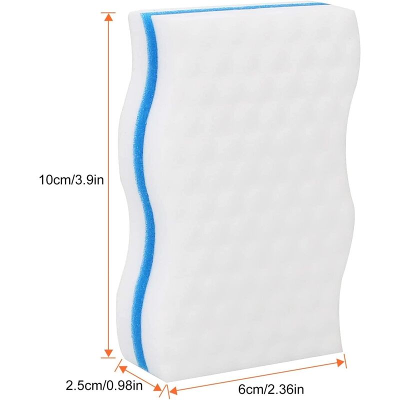 Magic Sponges, 24 pcs Extra Thick Melamine Cleaning Sponge - Magic Eraser For Bathroom, Pool, Kitchen, Floor, Wall โ image 2