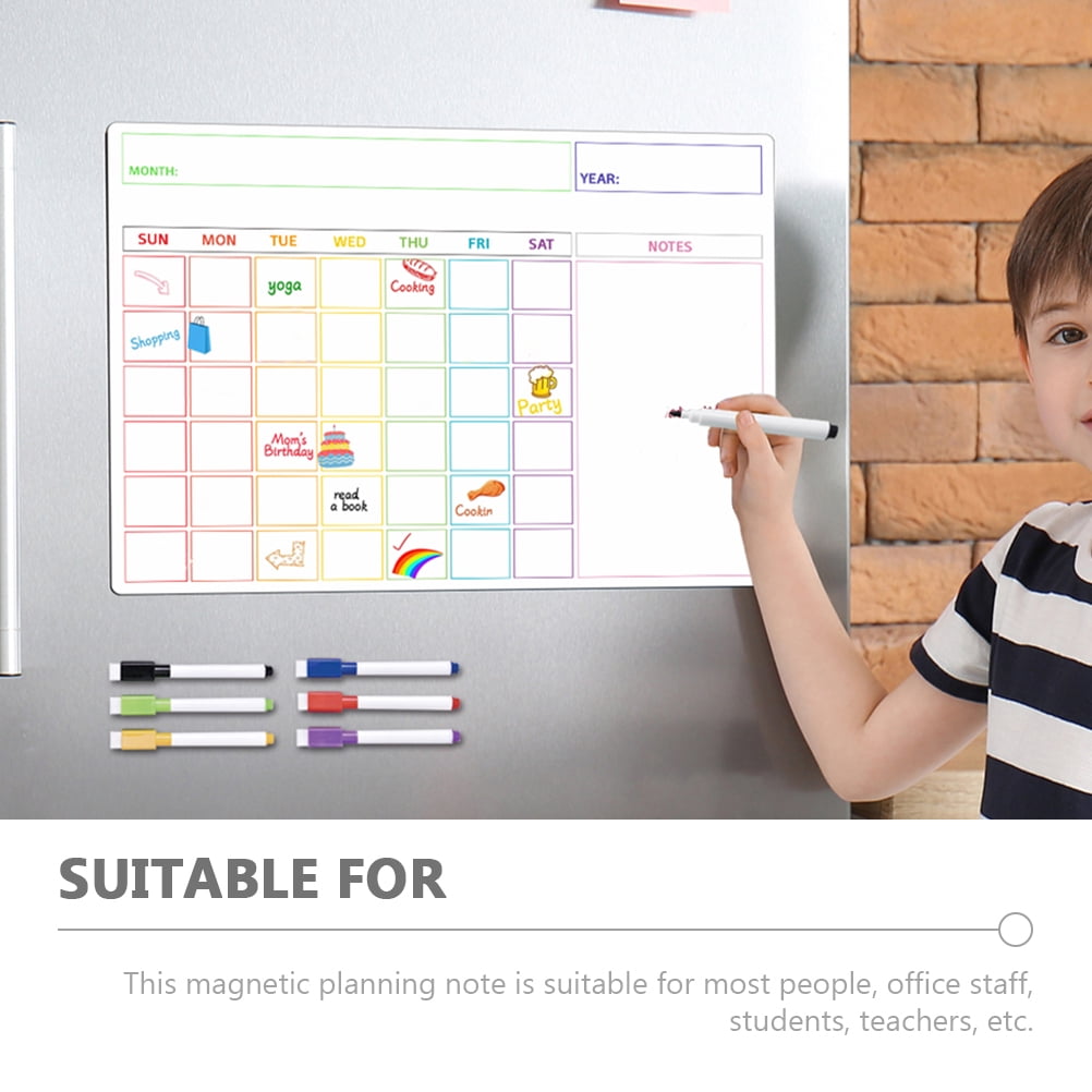 Magnetic Whiteboard Erasable Note Boards for Refrigerator, Home, Office, Kitchen, and School Use โ image 2
