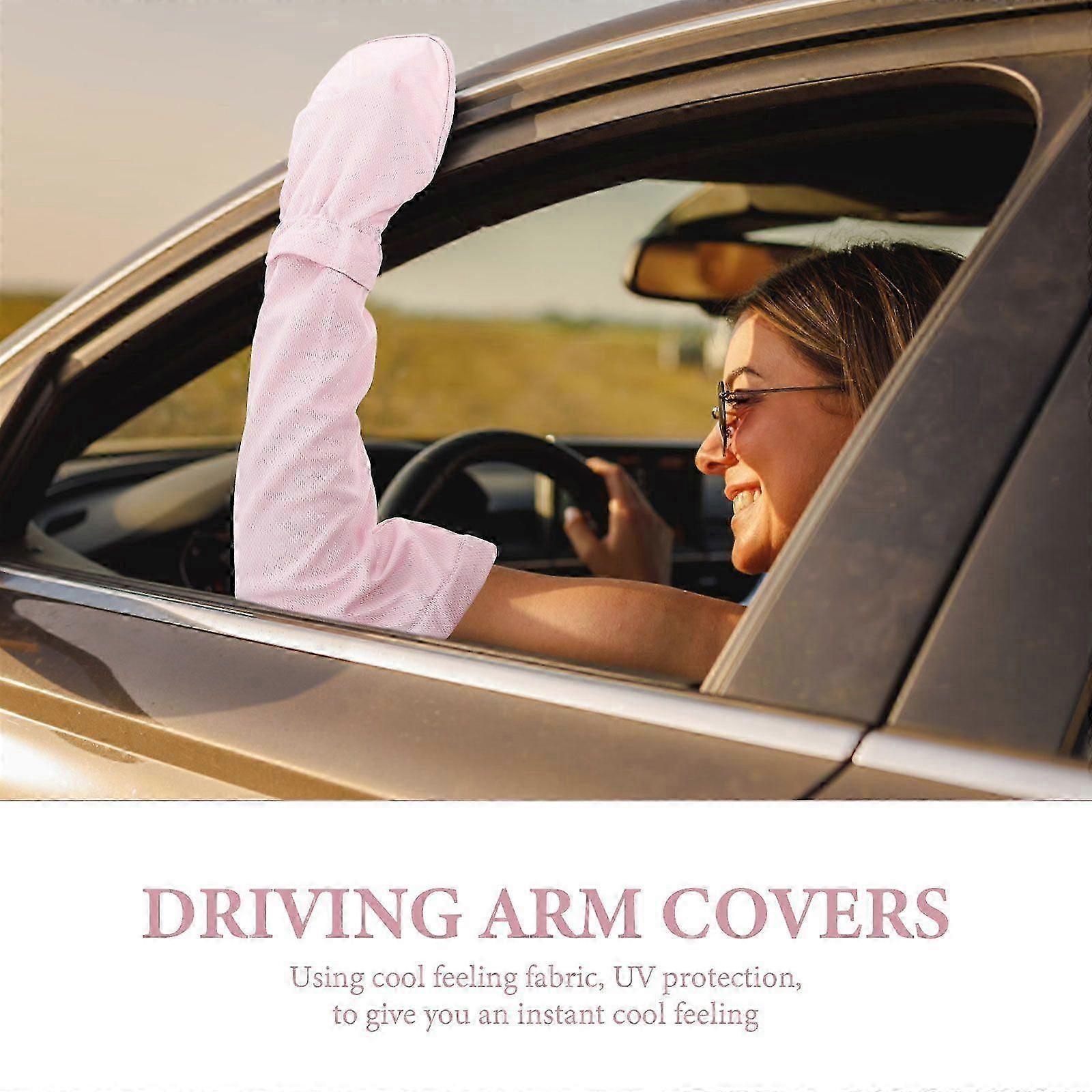 1 Pair Cycling Arm Sleeves Cooling Skin-Friendly Sports Covers — image 4