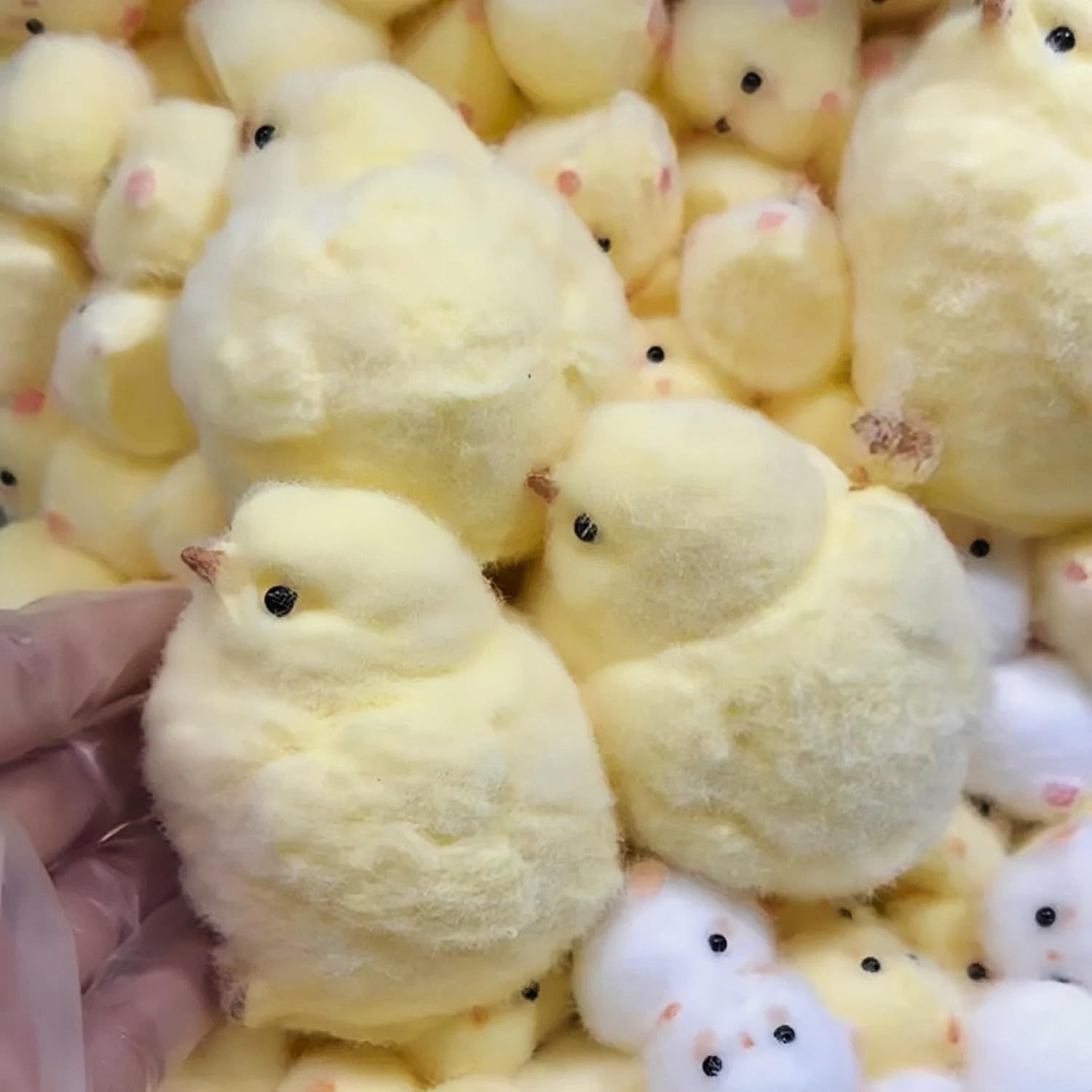 Handmade Chick Squeeze Toys Ultra Soft Squishy Fidget Toys Silicone Squishies Toys for Stress Relief ( Chicken ) (1pcs) — image 3
