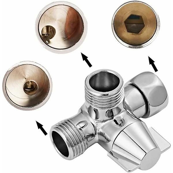 Solid Brass 3-way valve — image 4