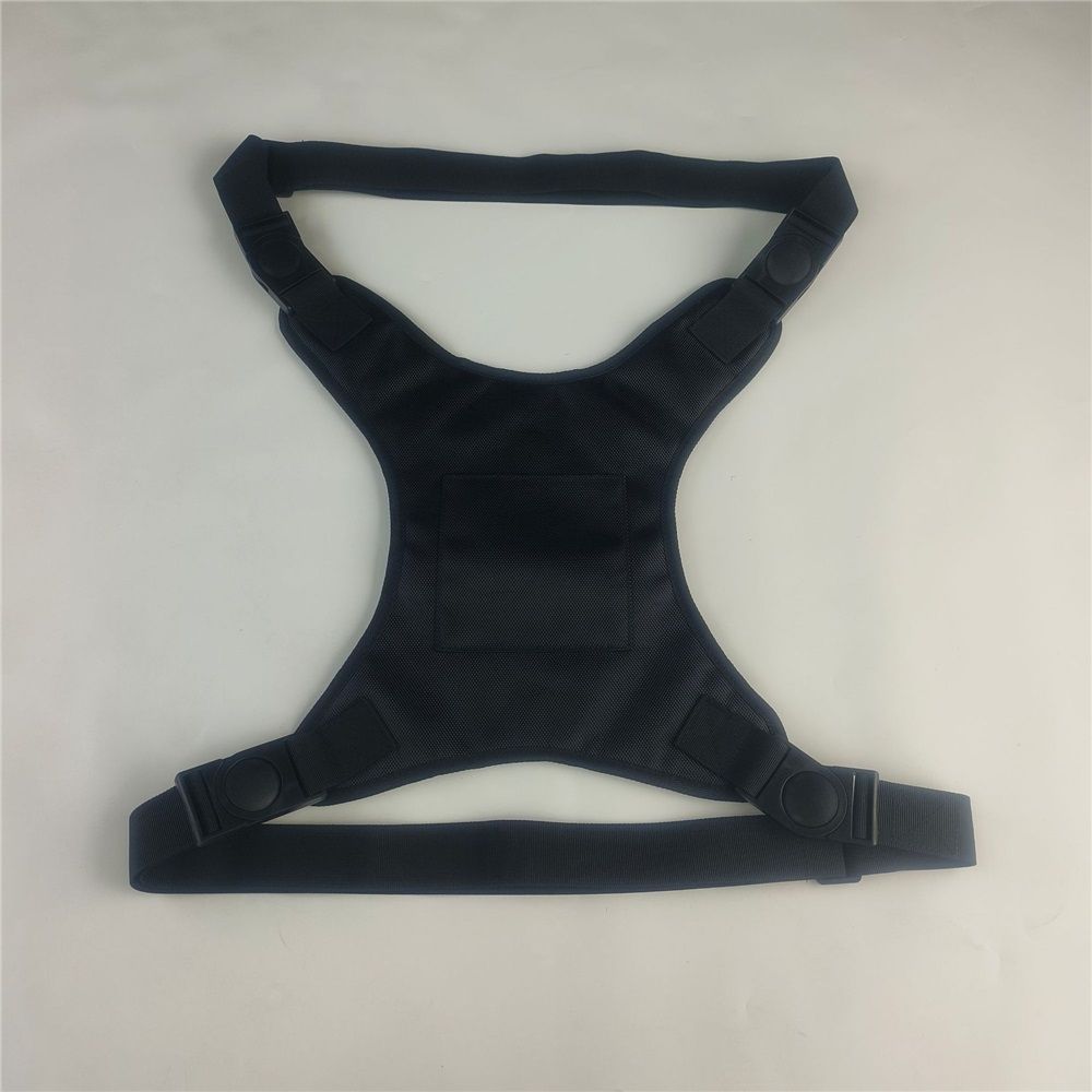 Wheelchair Seat Belt, Wheelchair Harness for Adults, Torso Support Vest Restraint, Safety Belt for Elderly, Vest Soft Chest Restraint with Adjustable Straps to
