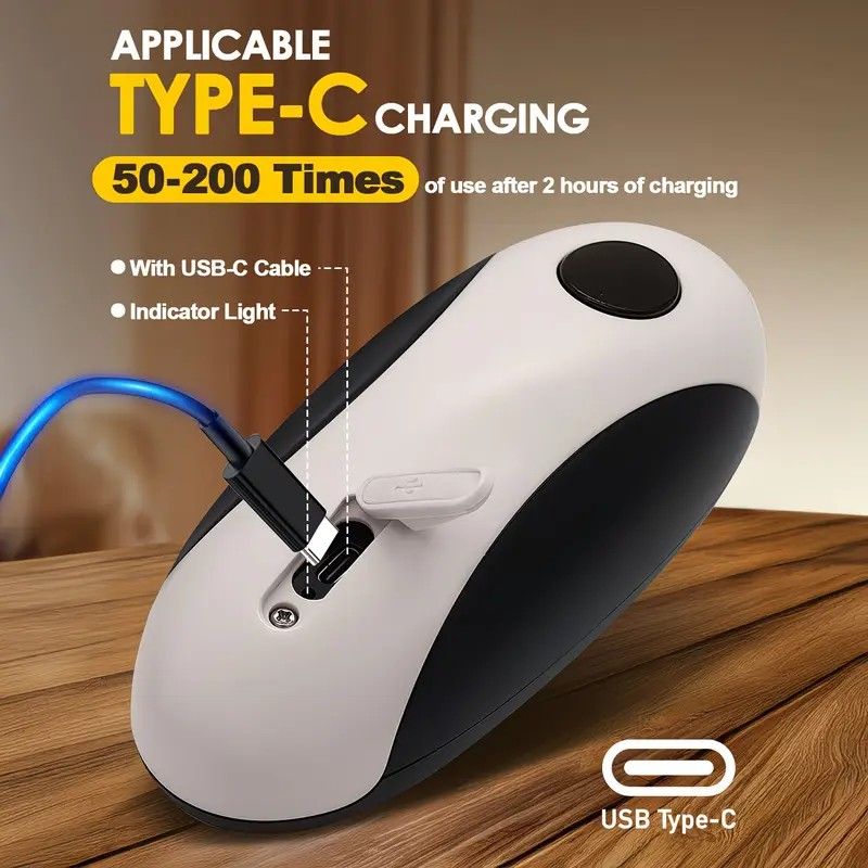 Smart Electric Can Opener, One-Touch Automatic Opening, Type-C Rechargeable with Long Battery Life, Safe and Smooth Edges Protect Hands, Ideal for Elderly โ image 3