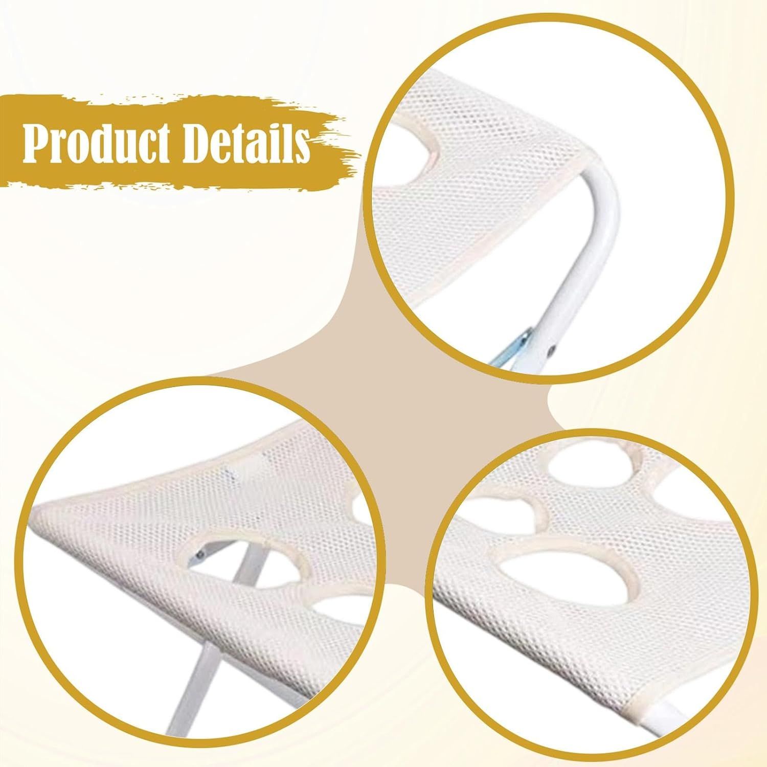 Foldable Pet Grooming Hammock with Leg Holes, Anti-Scratch Mesh Bathing Station for Cats and Small to Medium Dogs, Portable Nail Trimming and Washing Aid β image 2