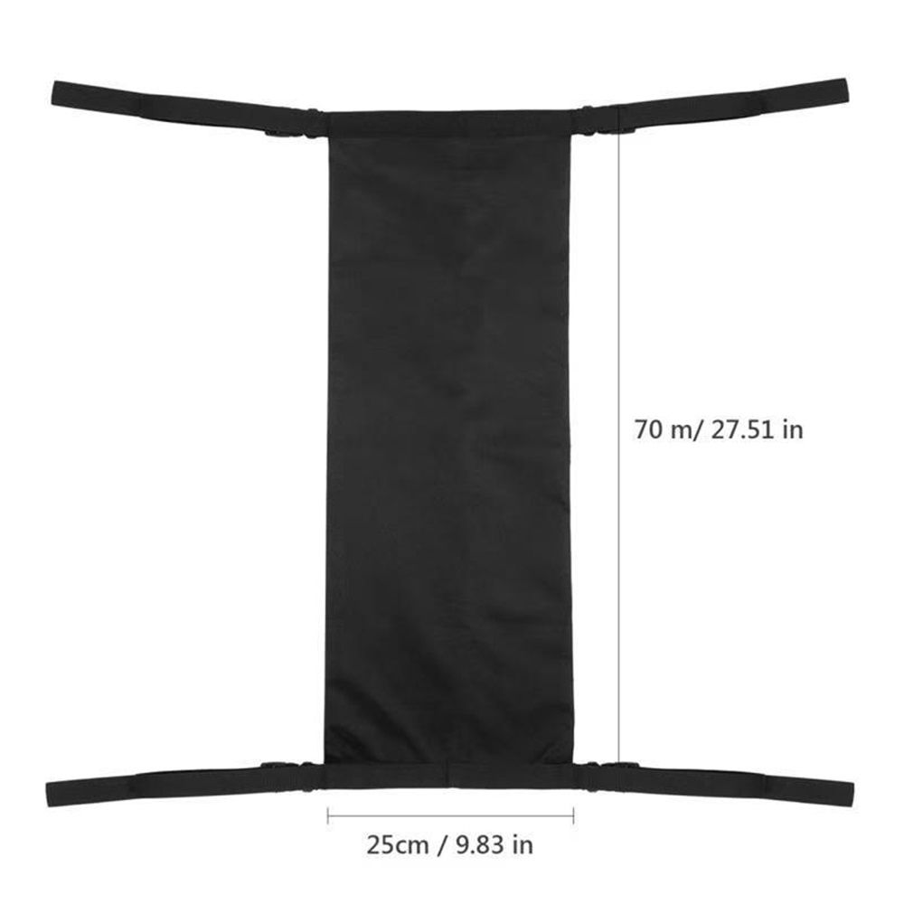 Oxygen Cylinder Bag for Wheelchairs with Buckles, Fits Any Wheelchair, Black (Fits Most Oxygen cylinders) β image 3