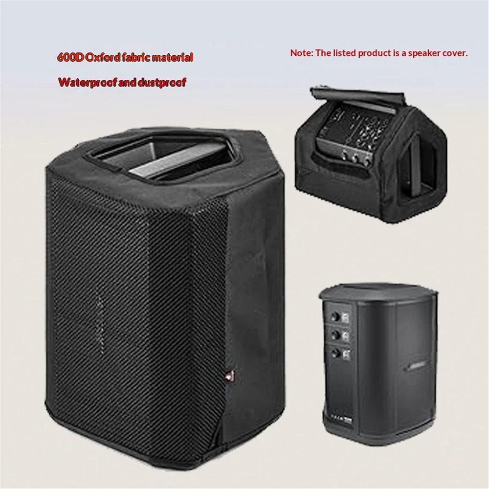 Case Cover - Mesh Cloth Dust Cover for Bluetooth Speaker, Dustproof Side Opening Mesh Protective Case Bag fits for Speaker (Only the cover of the speaker) — image 2