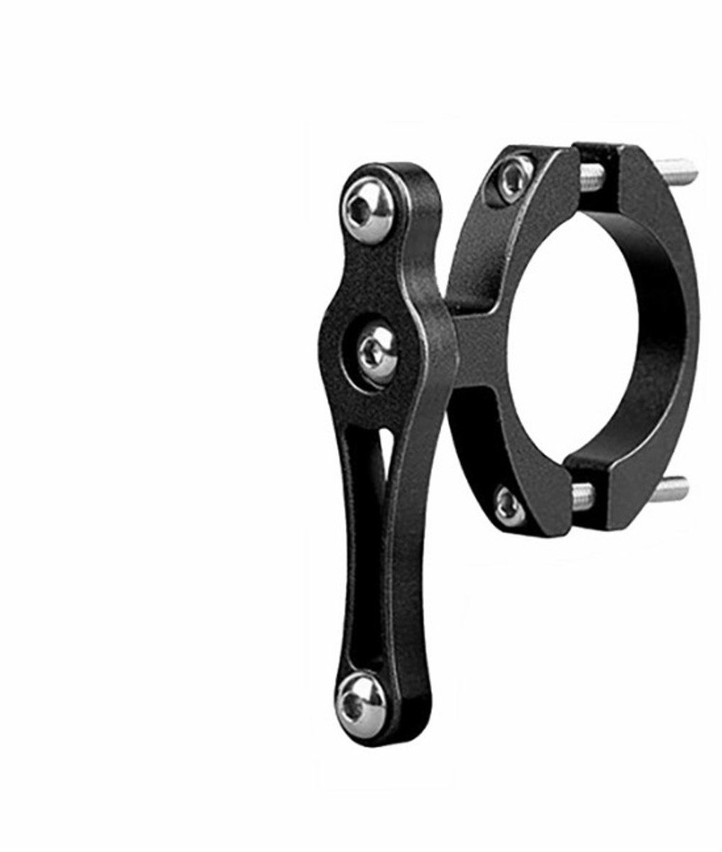 Bicycle Water Bottle Holder Adapter, Aluminum bottle cage, Holder for bottle cage, Easy to install on handlebar and seat post, Bicycle Black — image 4