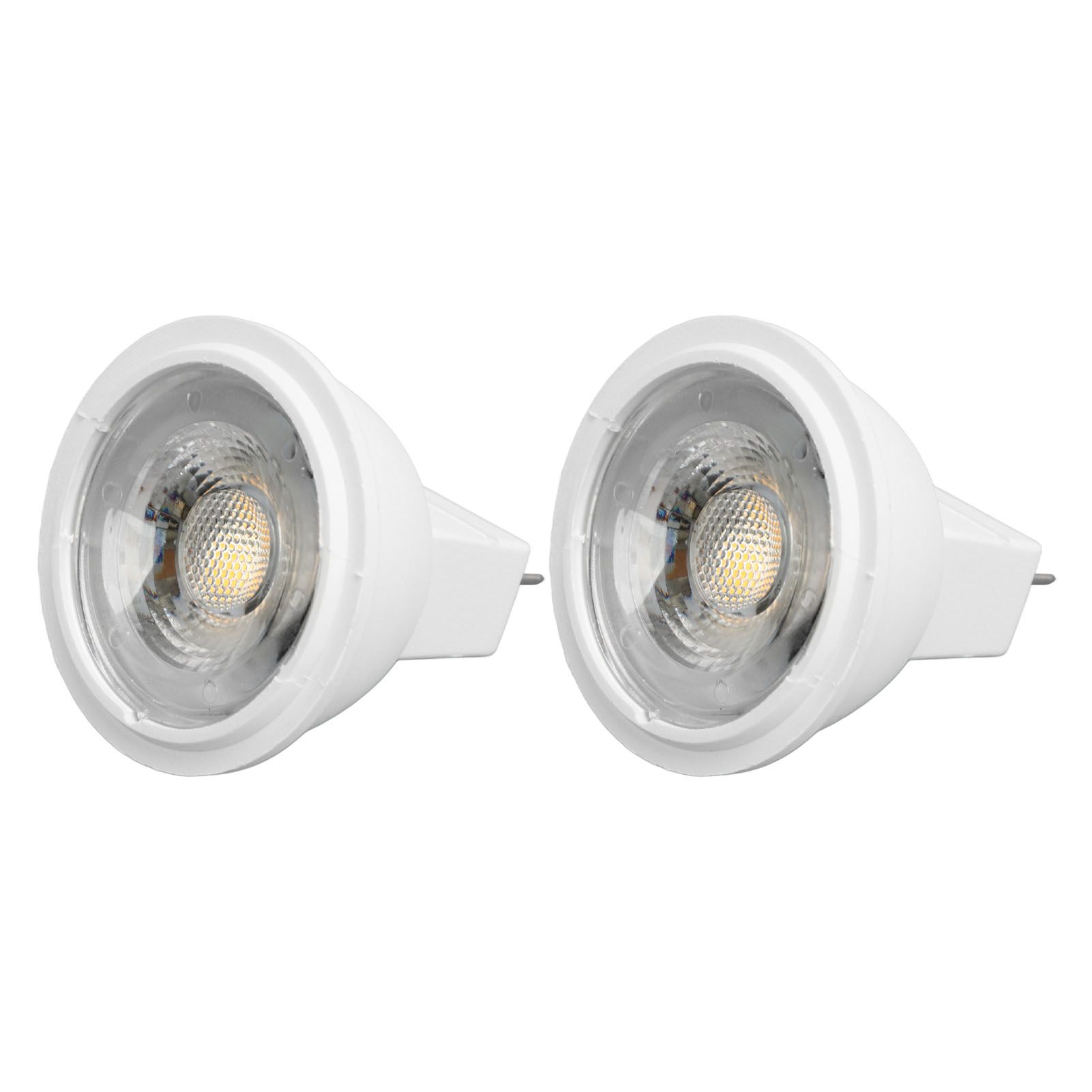2Pcs MR11 Light Bulb High Brightness 3W 110V Faster Heat Dissipation GU4 Spotlight Bulbs for Landscape Lighting Bedroom Kitchen Warm Light โ image 3