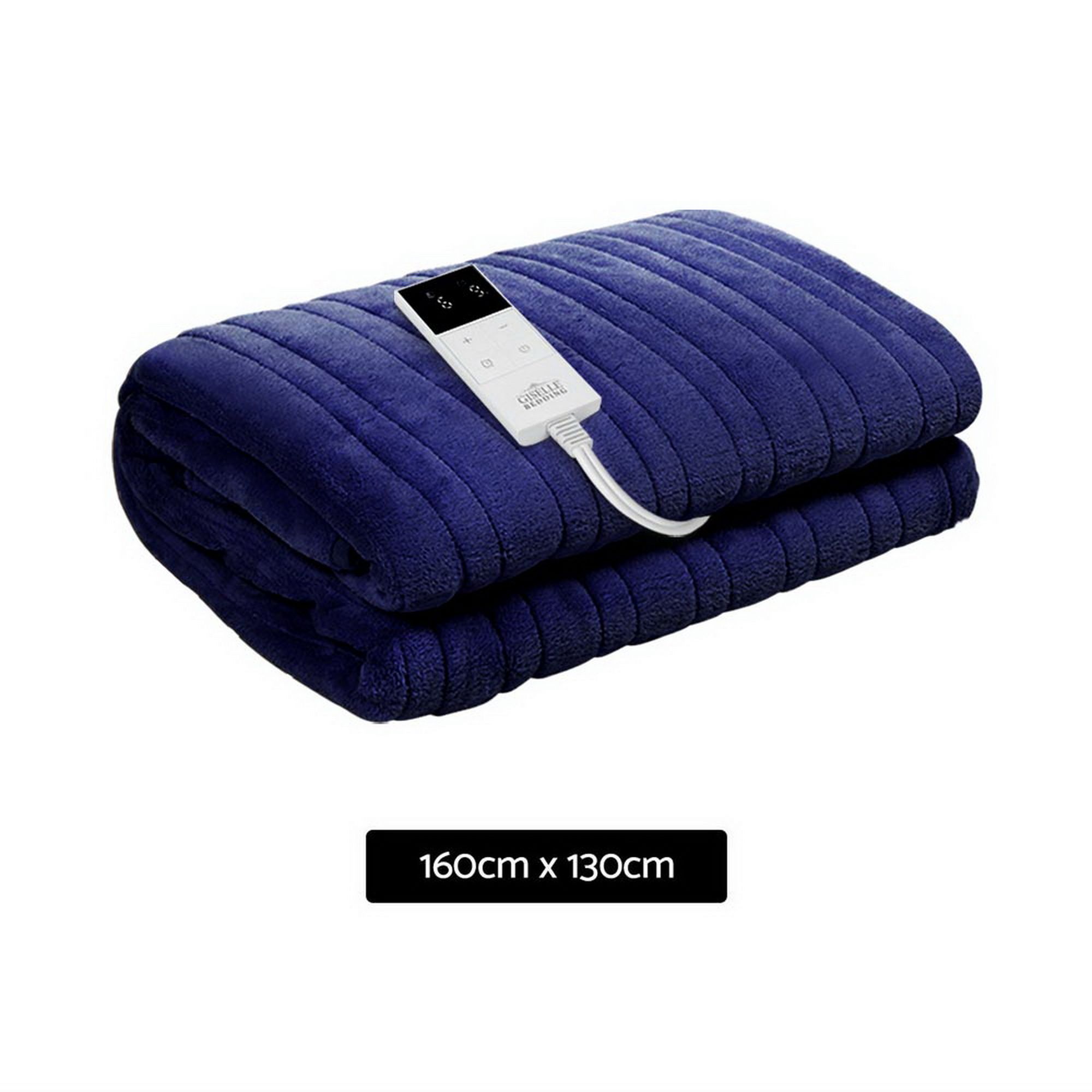 Giselle Bedding Electric Throw Blanket - Navy — image 2