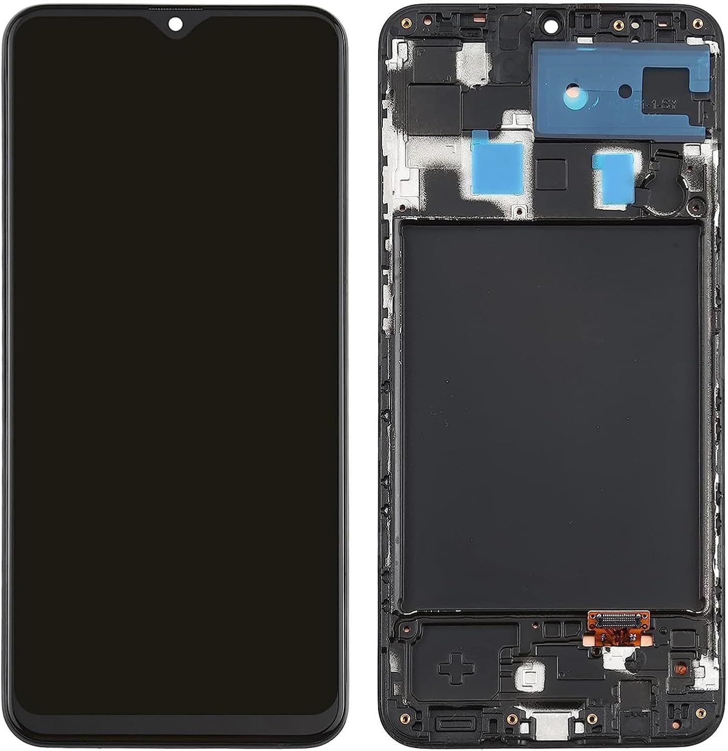 Samsung Galaxy A20 Screen Replacement with Frame, 6.4 Inch Super AMOLED Touch Digitizer, Complete Disassembly Repair Tool Kit for SM-A205F SM-A205U SM-A205U1 โ image 3