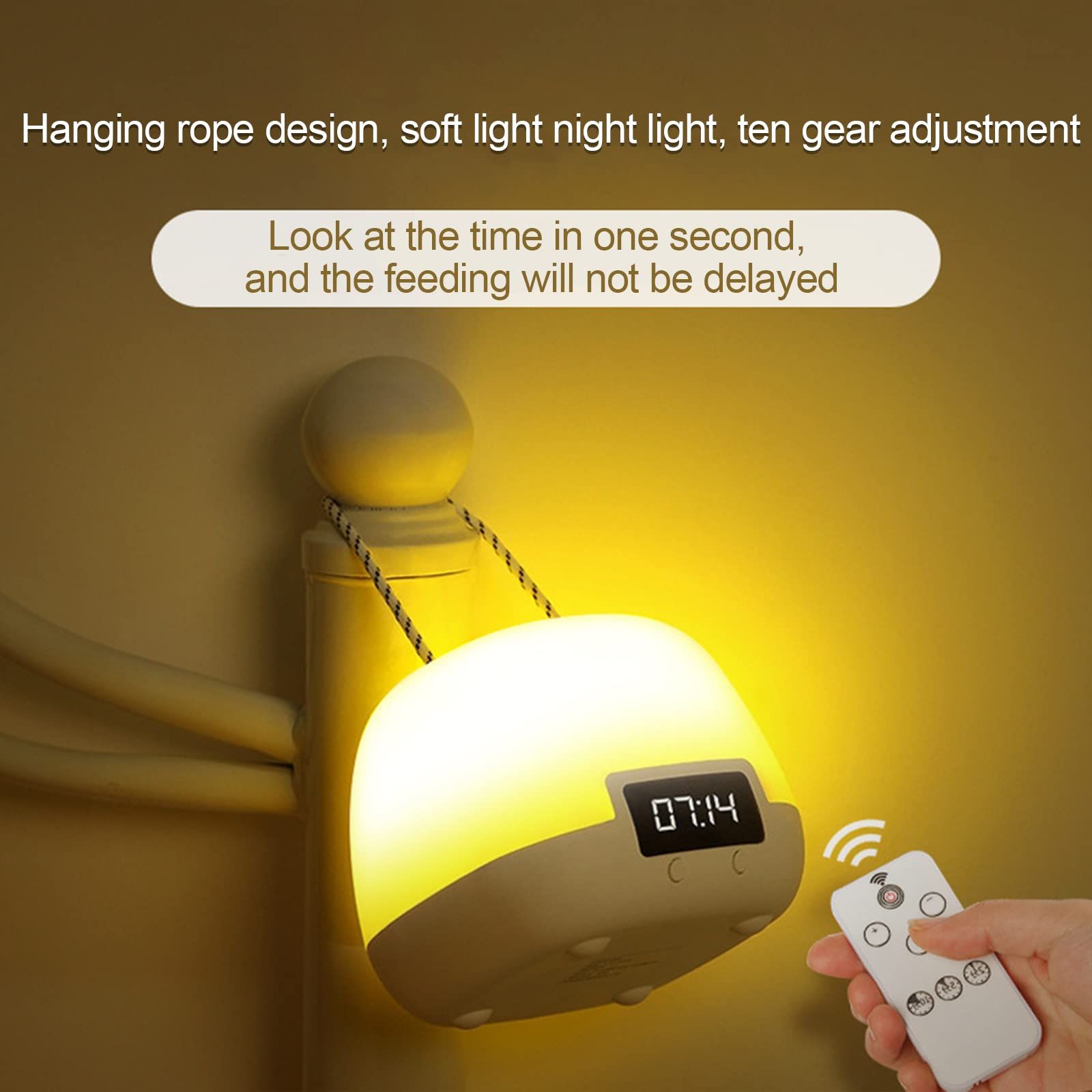 Sunrise Wake Up Light for Bedrooms, Sunlight for Kids Heavy Sleepers, Snooze, Night Light, 3 Modes, Gift Idea for Teen Boys โ image 3